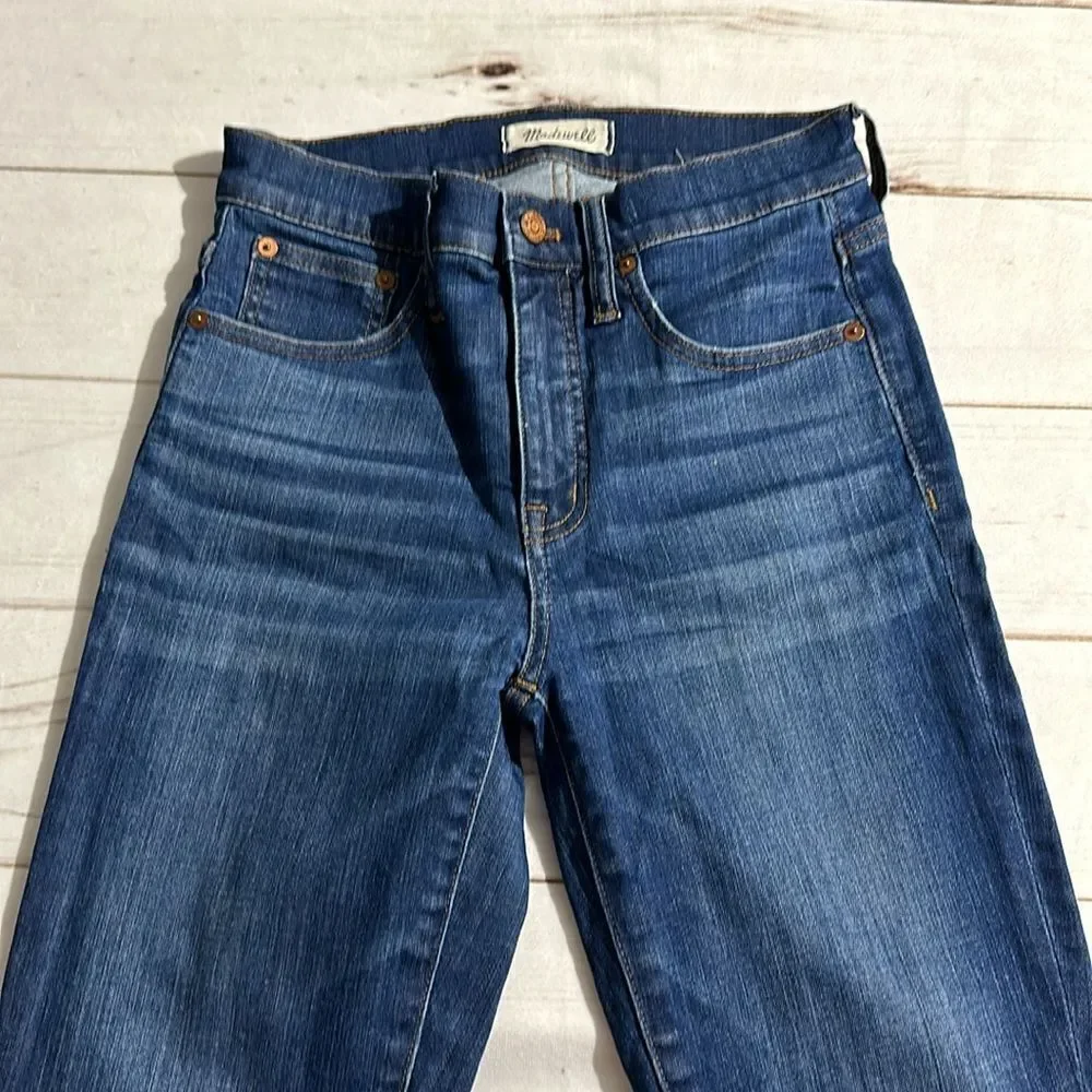 Madewell Women's Cali Demi Boot Ankle Jeans